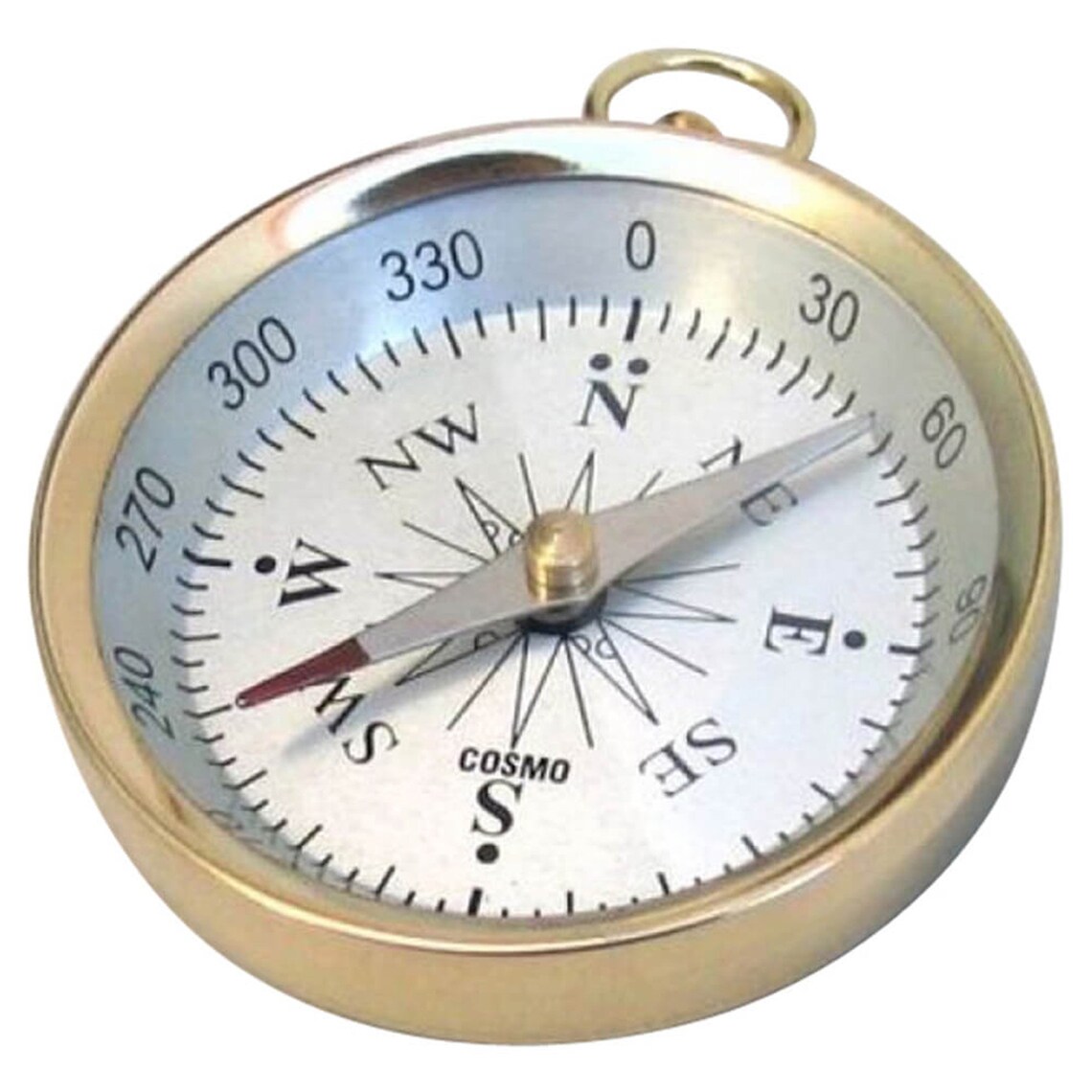 Pocket Flat Compass 3 White Dial Vintage Old Style Etsy