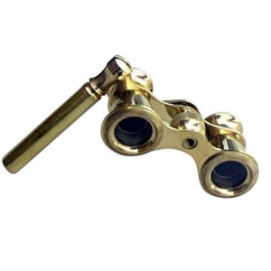 Solid Brass Opera Binoculars Telescope