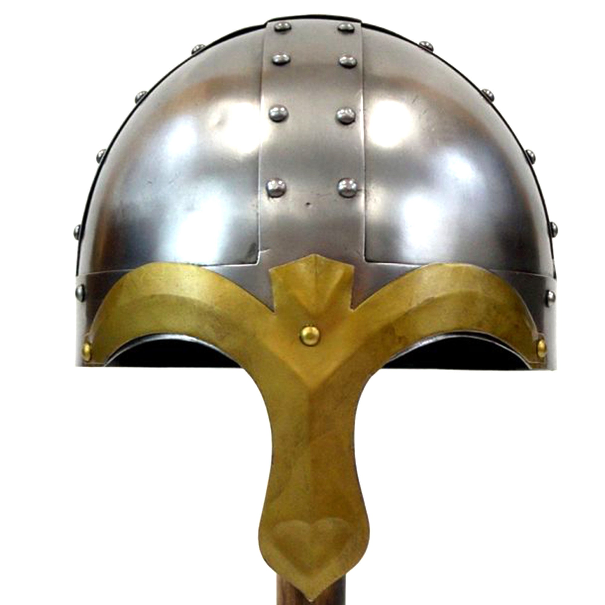 Armor Nasal Helmet Medieval Warrior Armor Chrome 19847 - Etsy