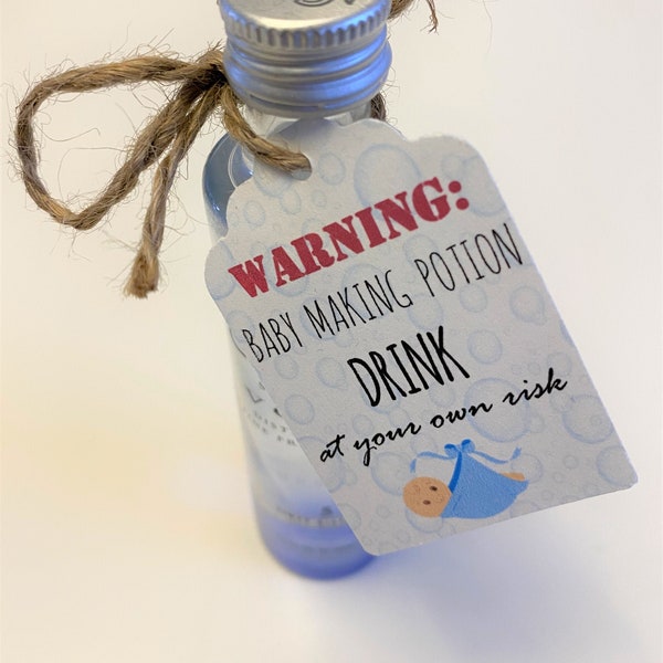 Alcohol Baby Shower Favors Etsy
