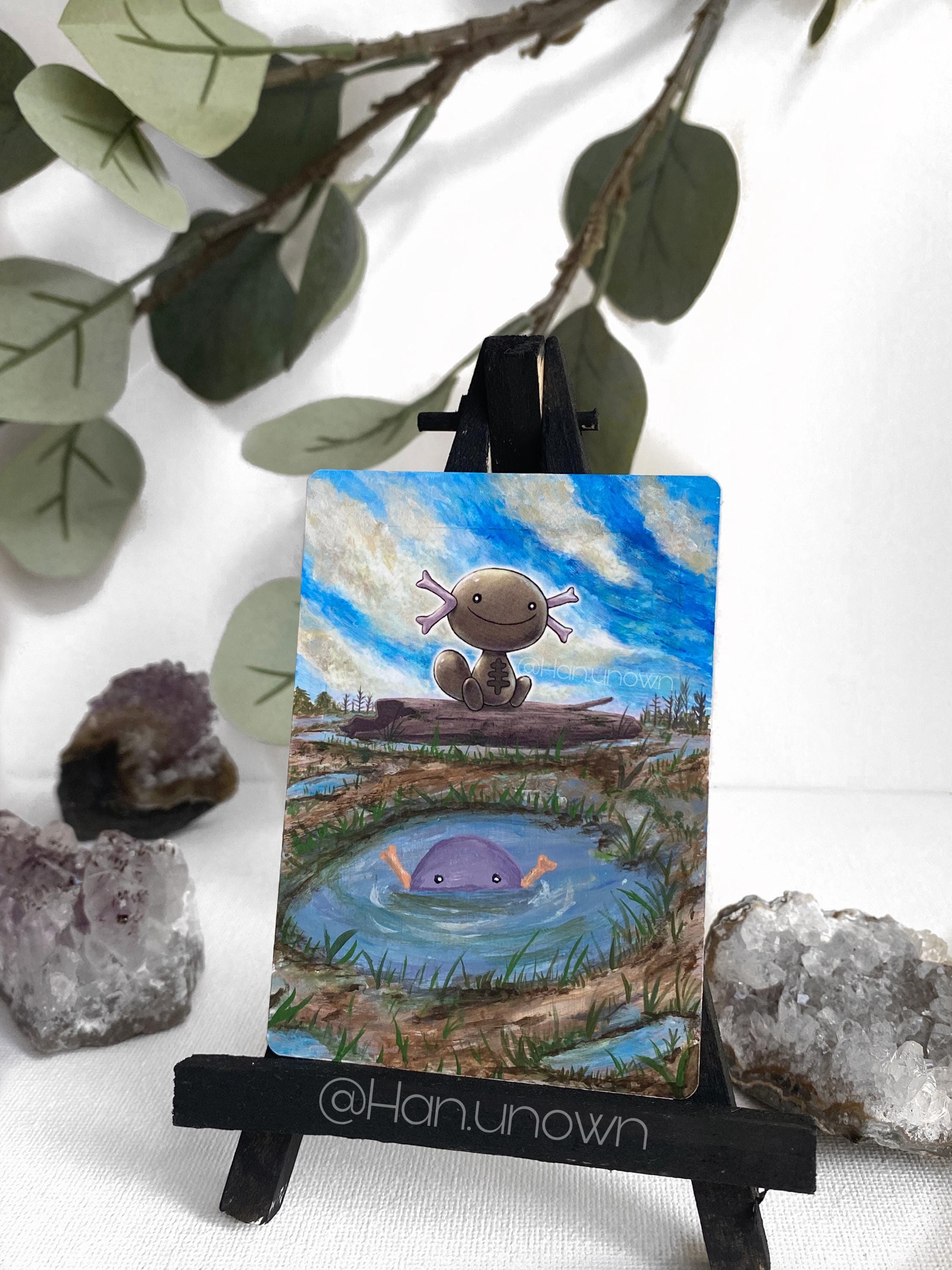 pokemon wooper card Pokémon TCG - Paldean Wooper Card Sleeves main image 0
