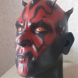 Darth Maul head Pintado