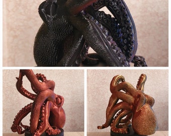 Octopus wine holder / Pulpo soporte para vino / Single Wine Rack