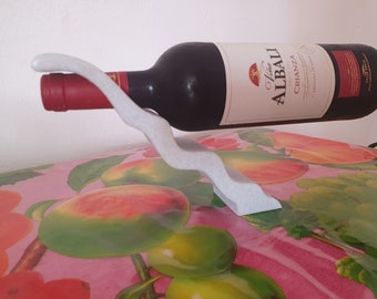 Wine bottle holder / Single Wine Rack / Wine lovers / Balance Wine Rack