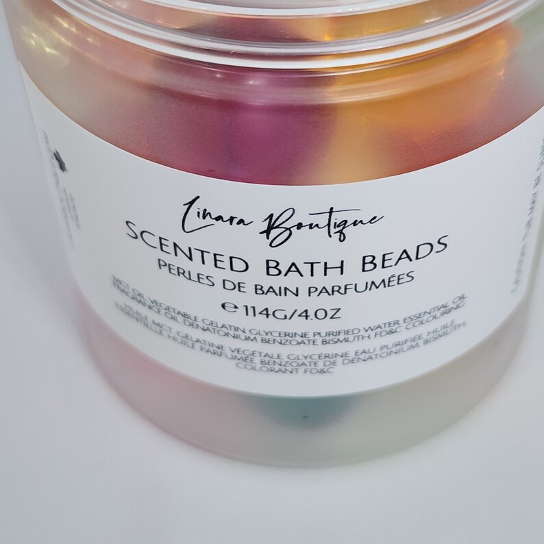 Mixed Colours Moisturizing Bath Oil Pearls. Scented Beads for Luxury