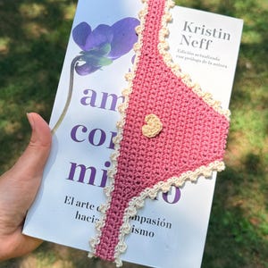 New Colors Crochet Thong Bookmark | Handmade Cotton Yarn Page Marker for Readers