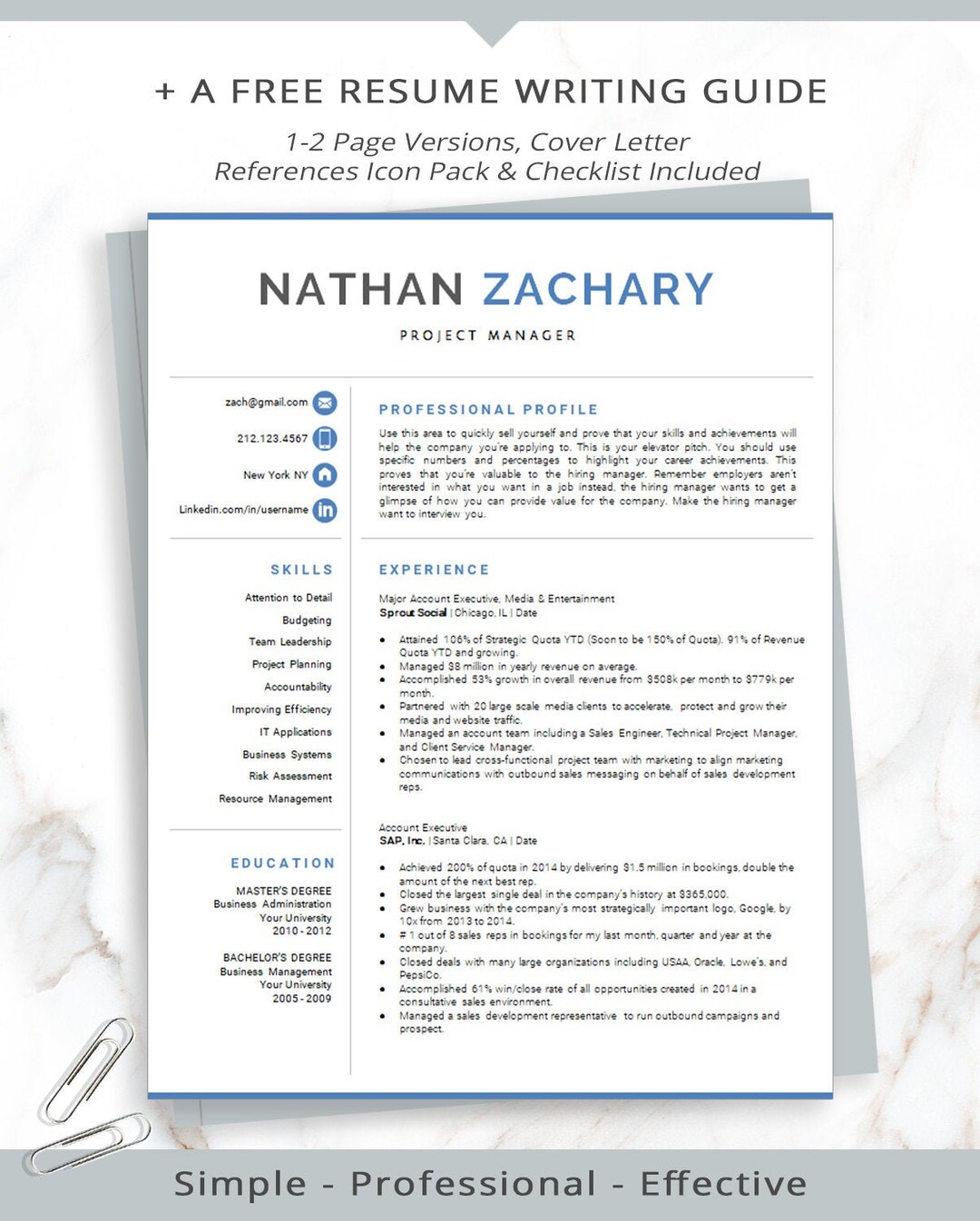 Modern Resume Template Tech Resume - Il 1080xN.2406285913 Pmax 