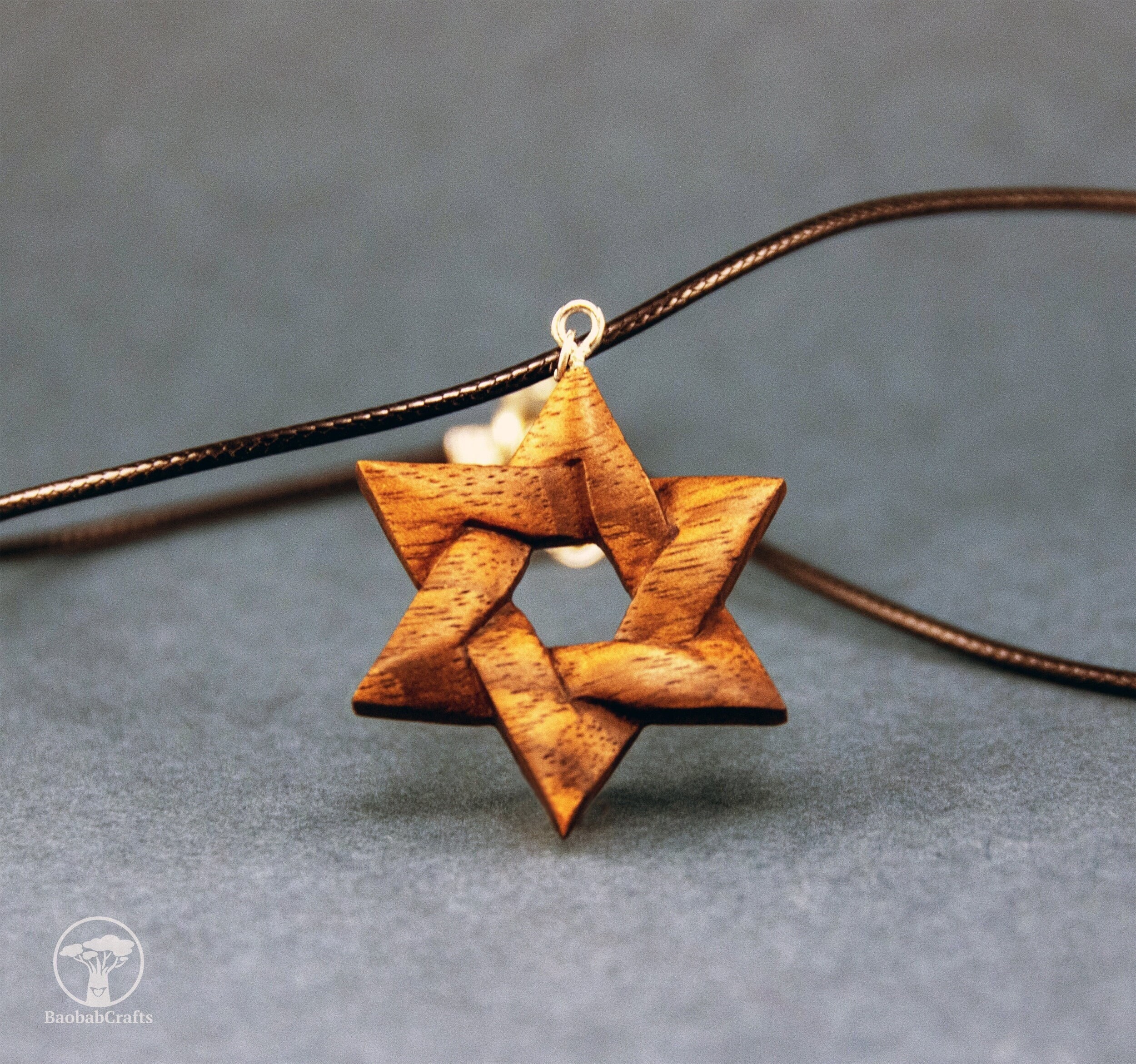 Wooden Star Necklace - Etsy Canada