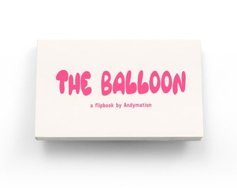 Andymation Balloon printed flibook