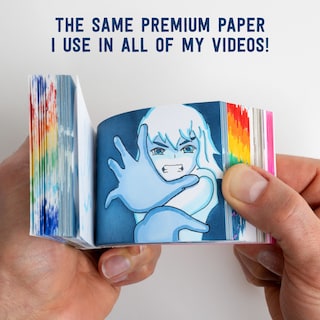 Zerodis Flipbook Kit Per Animazione – Tavolo Da Disegno Per Creare Cartoni Animati, Piccolo E Portatile