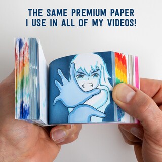 Zerodis Flipbook Kit Per Animazione – Tavolo Da Disegno Per Creare Cartoni Animati, Piccolo E Portatile