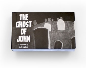 Andymation Ghost of John printed flipbook