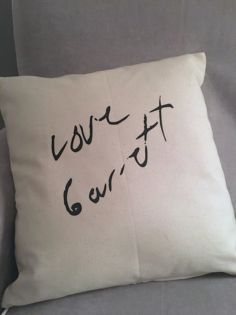 Loved ones personal handwriting pillow casememorial pillow casein loving memory pillowpersonalized pillowloving meomory pillowcase