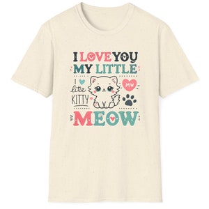 Cat Lover Unisex Softstyle T-Shirt, Kitty Shirt, Cute Pet Tee, Funny Kitten Top, Animal Graphic Shirt
