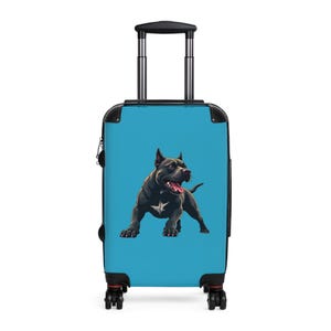 Maletas para perros: lindo equipaje de viaje para cachorros, equipaje para amantes de las mascotas, equipo de vacaciones con temática animal, regalo para dueños de cachorros, juego de maletas de viaje