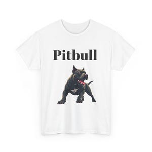 Pitbull Dog Unisex Tee: Animal Lover Apparel