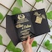Pocket Wedding Invitations, Clear Acrylic Invitations, Black Acrylic, Acrylic Invitations, Clear Invitations, Gold Wax Seal, 