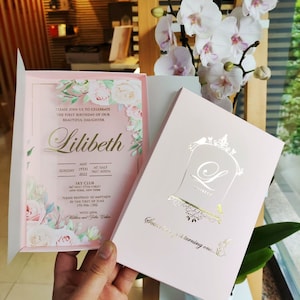 Convites em caixa, convites de casamento em caixa, convites em acrílico, convites transparentes, convite em acrílico com caixa, convite em caixa quinceanera,