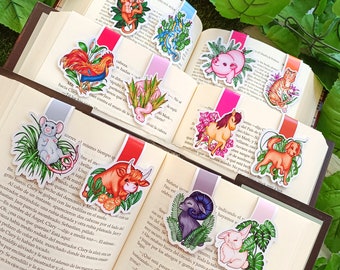 Chinese zodiac [Bookmarks / Stickers]