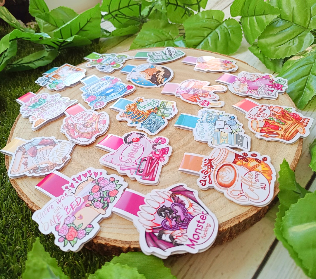Fanfic Tropes bookmarks & Stickers - Etsy