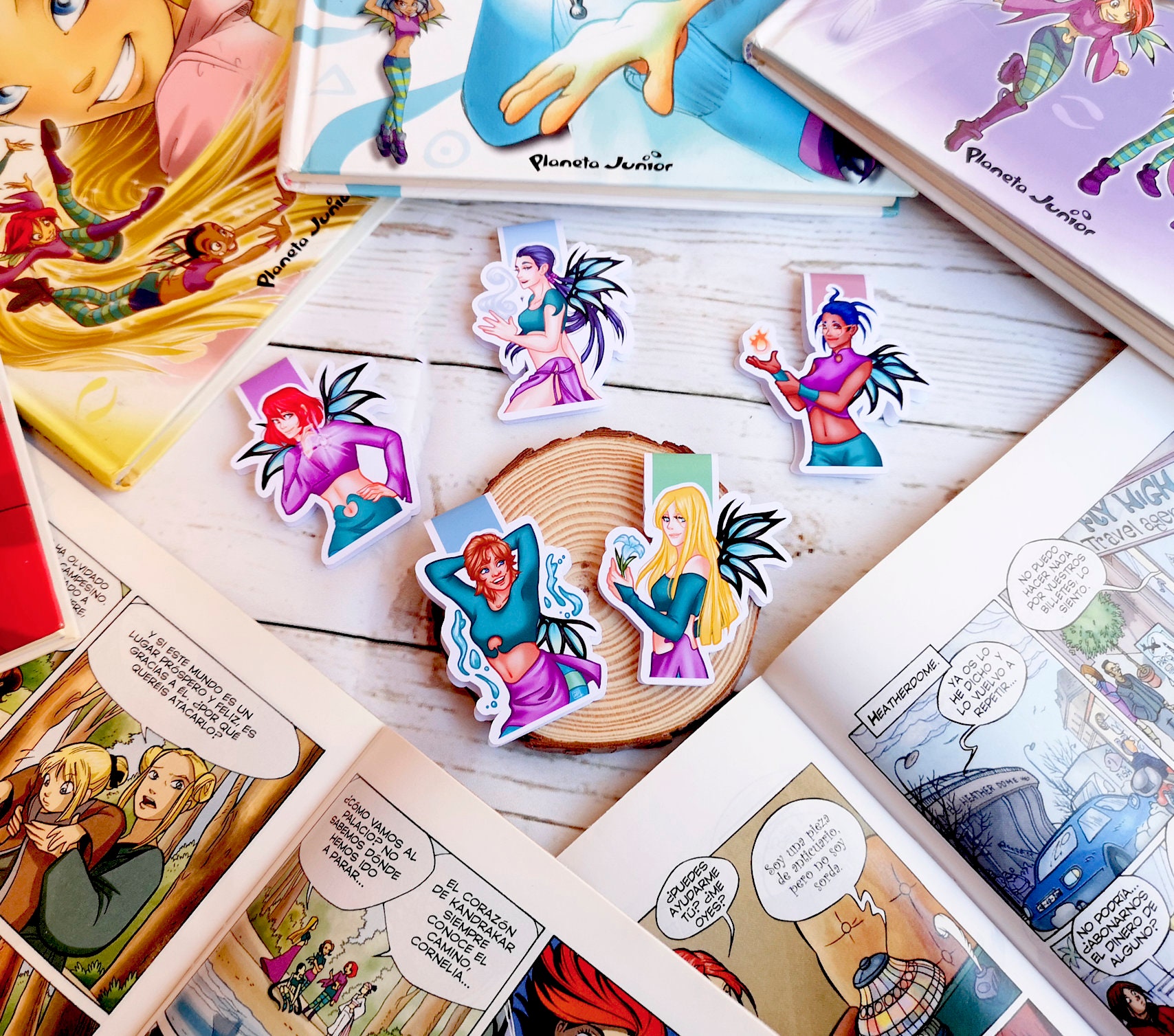 W.I.T.C.H [stickers & Bookmarks] - Etsy UK