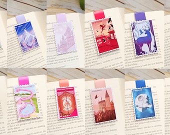 Fictional places stamps [Bookmarks & Stickers]