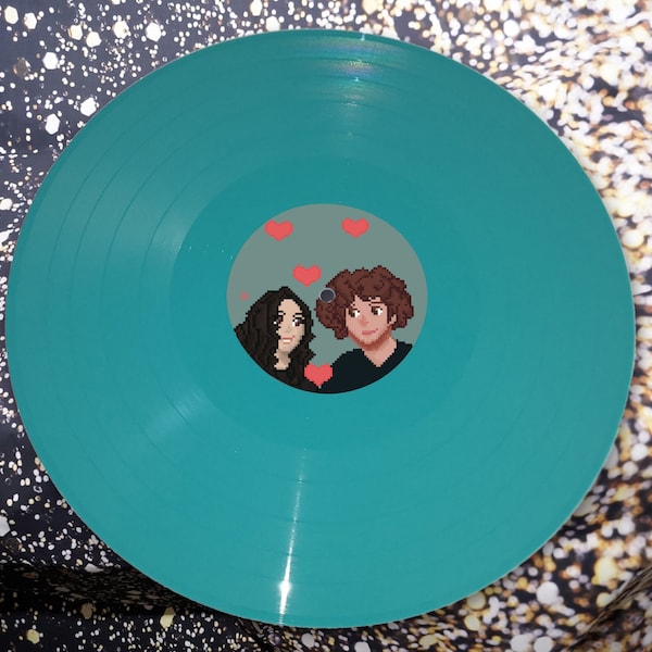 Personal Mixtape Vinyl. Custom vinyl record!