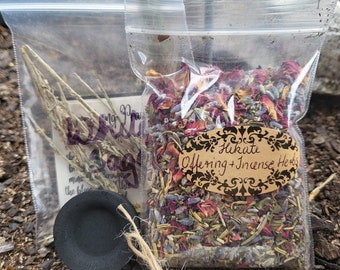 Hekate Incense Kit: Goddess Blessed, Pagan Altar Tools