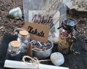 Hekate / Hecate Offering Kit - Blessed by the Goddess - Witchcraft - Pagan - Spiritual Workings - Altar Tools