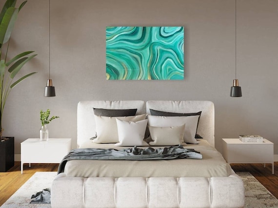 green marble - 60x80cm