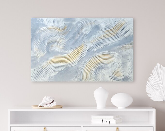 gold elements VI - 50x80cm