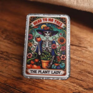 Carte de tarot acrylique planaire|Le doigt|Maman surpeuplée|Coiffeur|La femme aux plantes|Hot Mama|Joueur|AF festive|Amoureux des chiens|Hibou survivant