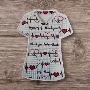 Medical Hero Acrylic Flatback | Nurse| DIY Craft| Pharmacy| NP Scrubs