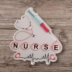 Medical Hero Acrylic Flatback | Nurse| DIY Craft| Pharmacy| NP image 7