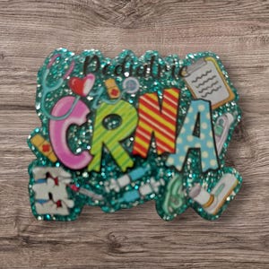 OBGYN Acrylic Flatback Charm | Medical Badge Reel Craft image 8