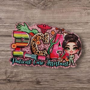 OBGYN Acrylic Flatback Charm | Medical Badge Reel Craft PCA