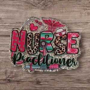 Medical Hero Acrylic Flatback | Nurse| DIY Craft| Pharmacy| NP Pink&S NP