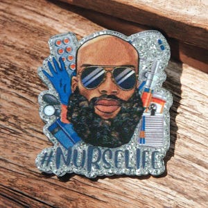 Trendy Acryl Cabochons|Flache Acryl Charms|Medizinische Helden|Krankenschwester Leben|Tiny Mans|Crafts DIY|Abzeichen-Rolle