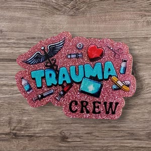Medical Hero Acrylic Flatback | Nurse| DIY Craft| Pharmacy| NP Trauma