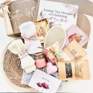 COSY Luxury Expecting Mum Hamper / Maternity Leave Hamper / Pregnancy Gift / New Mum Gifts / Birthday For Mum To Be / Baby Shower Gift Box