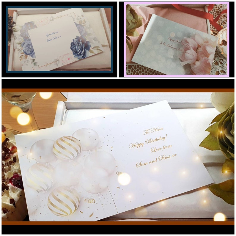 Personalised Happy Birthday Gifts Christmas Gift Box Gifts Etsy UK