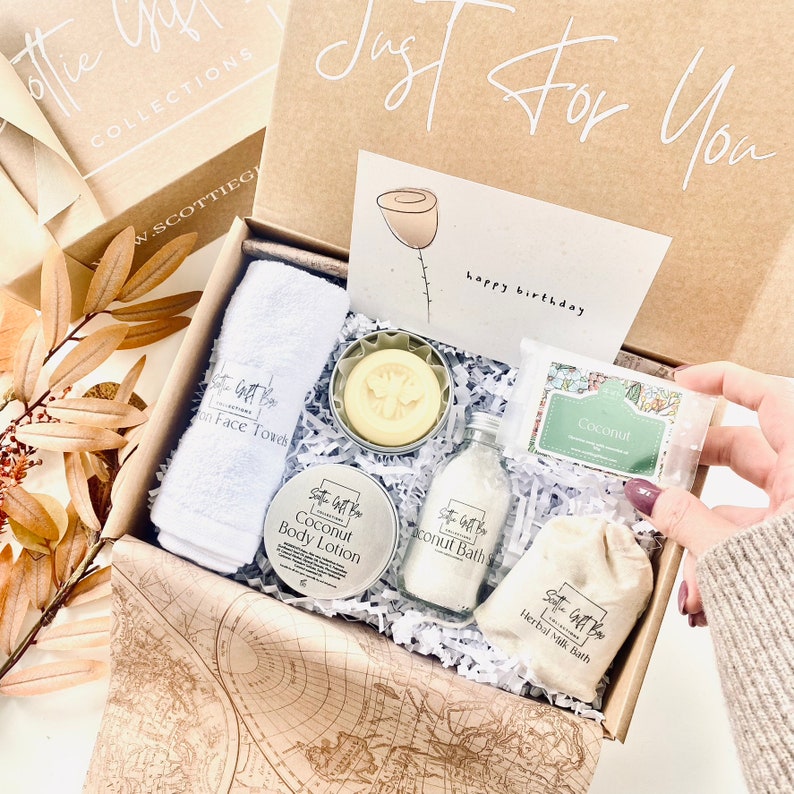 Personalised gifts, Thank you, Pamper box, Thinking of you box, Gifts for her, Birthday gift, Spa gift set, birthday box, image 5