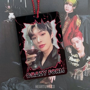 ATEEZ Crazy Form Acrylic Photocard Holder