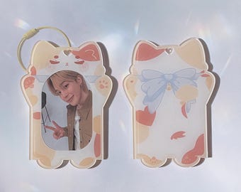 Calico Cat Acrylic Photocard Holder