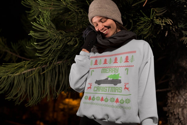 Car Christmas Sweater 
