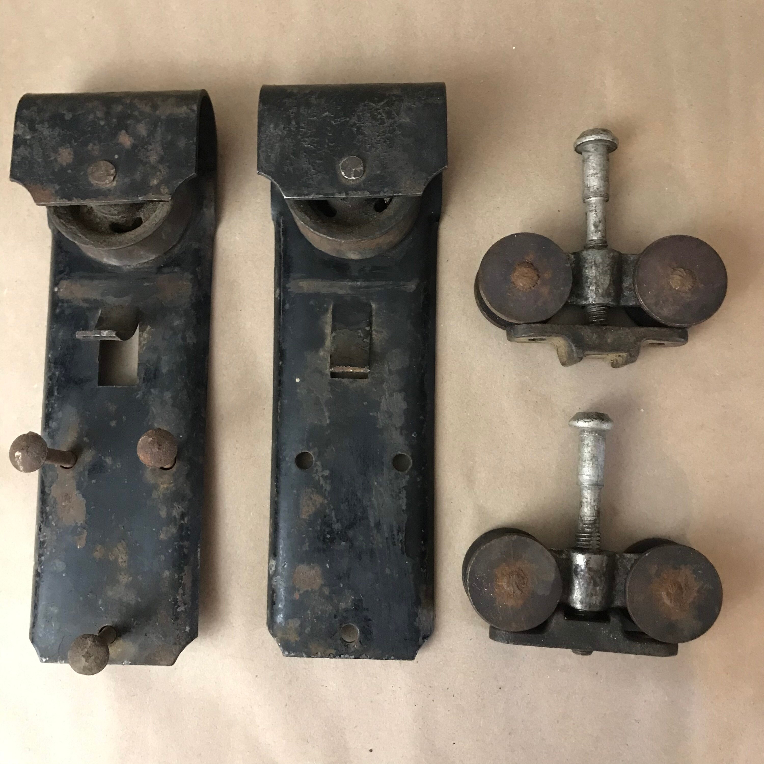 Vintage Richards Wilcox Sliding Barn Door Hanging Hardware Etsy