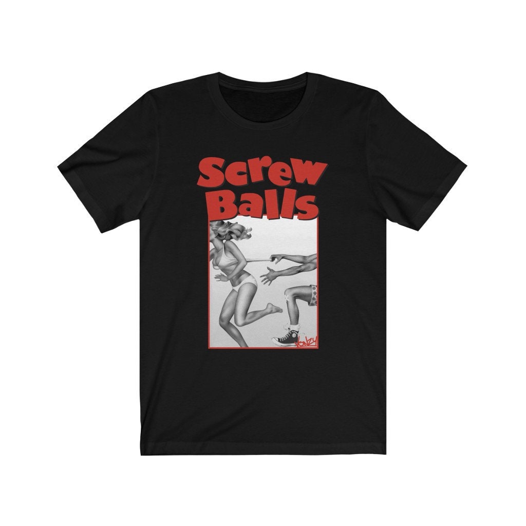 Screw Balls retro movie tshirt tee shirt available in Etsy