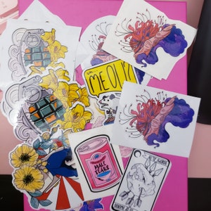Mystery Mis-cut Stickers!