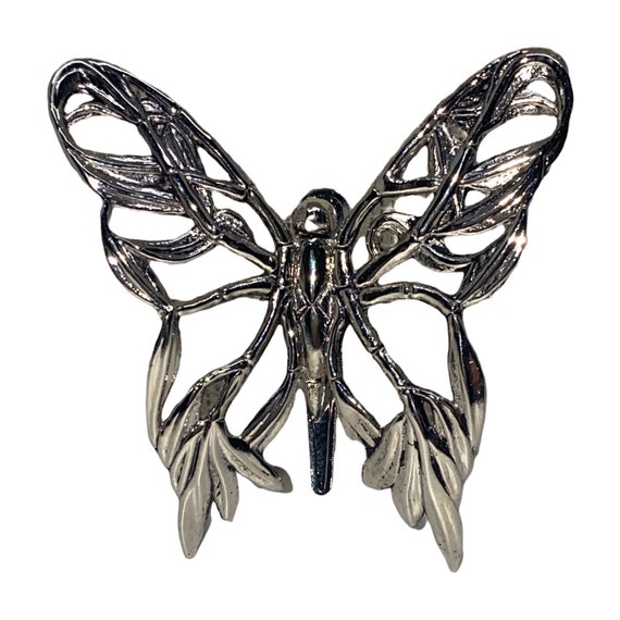John Hardy Butterfly Vintage Pendant, Brooch, Scarf Clip, Decor