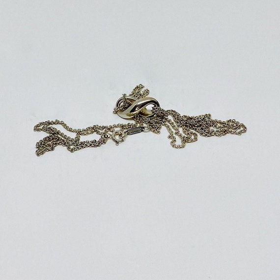 Tiffany & Co. Sterling Silver Vintage Infinity Pe… - image 7